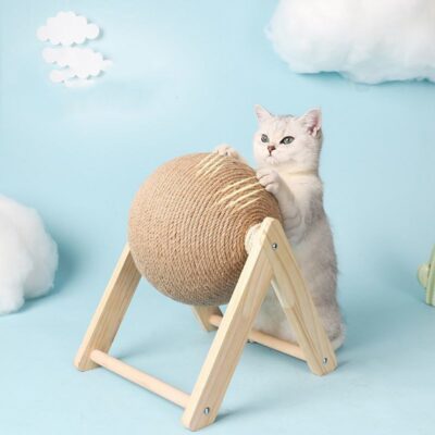 coconut tree Coconut Rope Cat Scratching Ball Toy