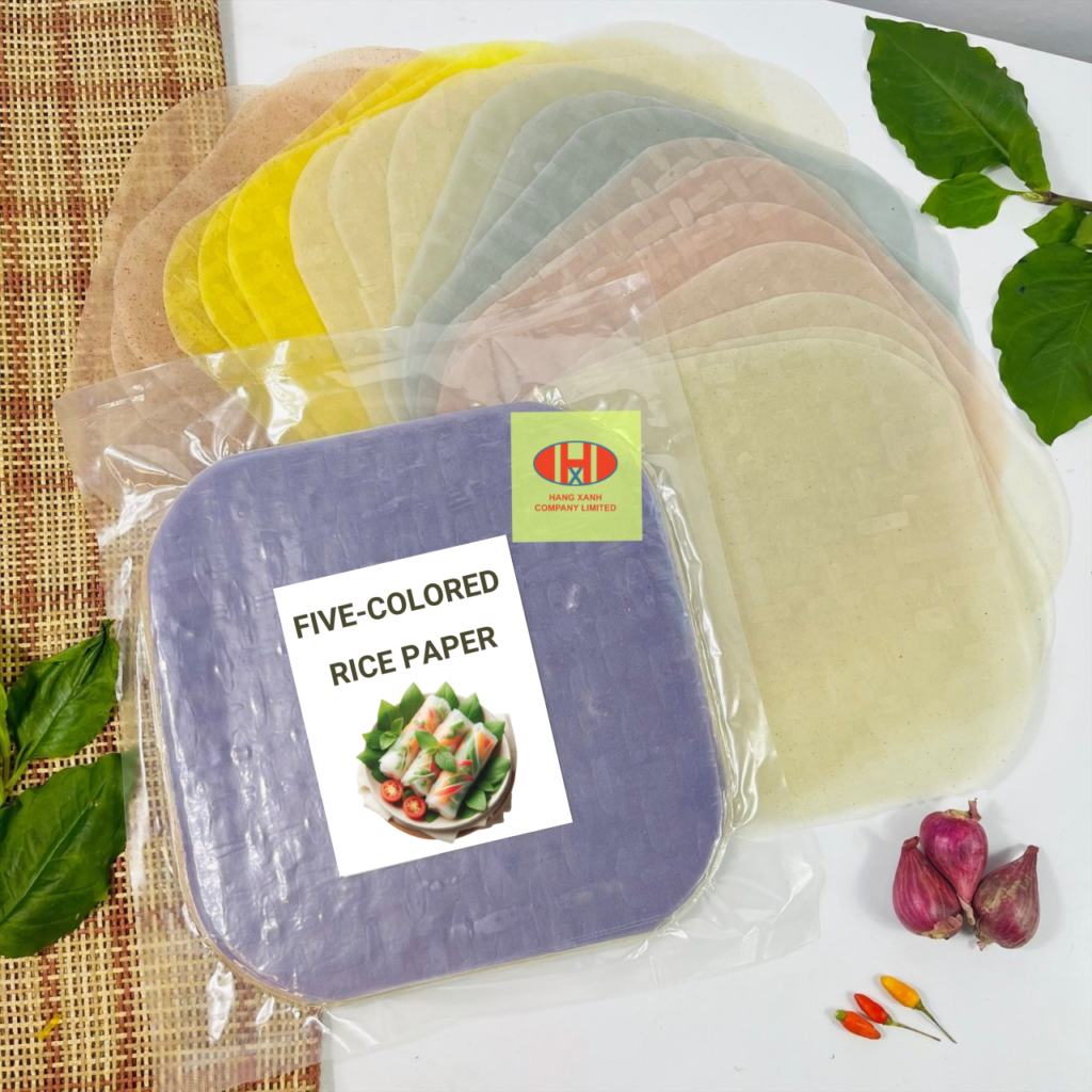 Vegetable Rice Paper - Xuất nhập khẩu Hàng Xanh